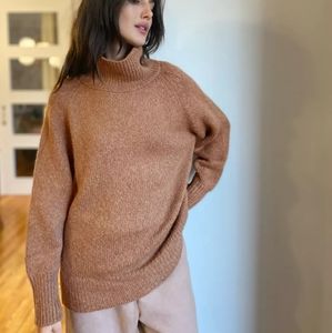 The Group by Babaton Day Off Turtleneck in Constant Camel